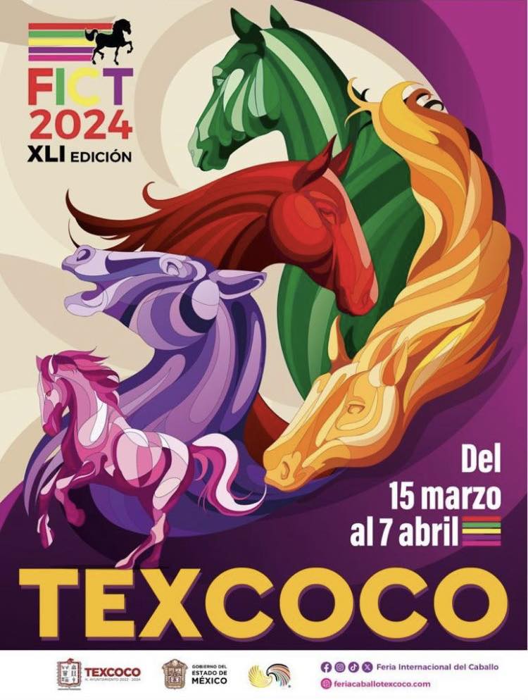 cartel feria del caballo texcoco 2024